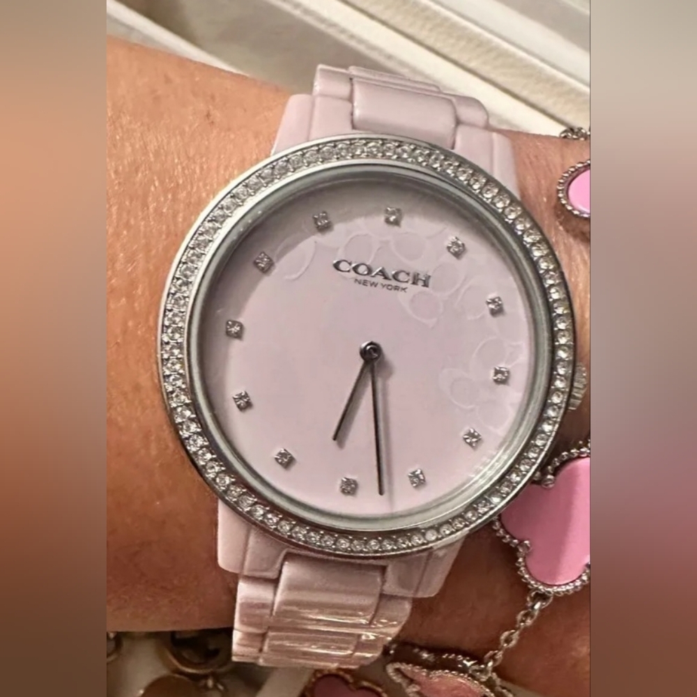 Coach Women's Light Pink Watch